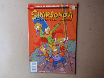 SIMPSONOVI 6 - Mesečni strip magazin