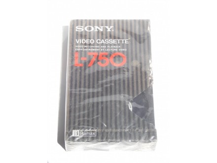 SONY L-750 Video cassette Betamax kaseta