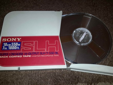 SONY SLH-7-550-BL master recording tape