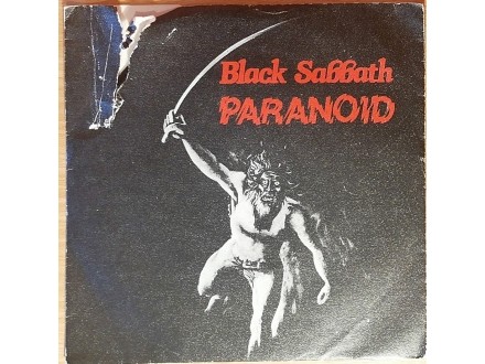 SP BLACK SABBATH - Paranoid (1981) YUG 3. press, VG/G+