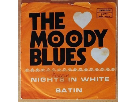 SP MOODY BLUES - Nights In White Satin (1972) 2.pres VG