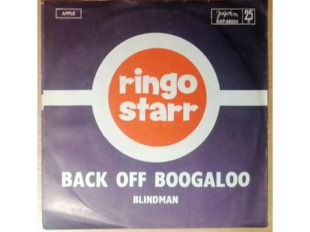 SP RINGO STARR - Back Off Boogalooy (1972) ODLIČNA