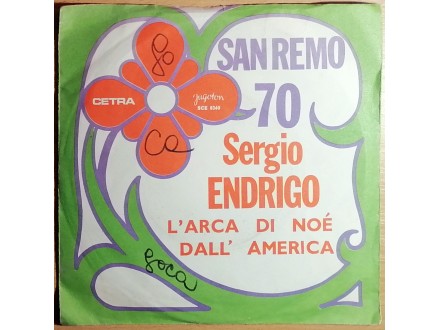 SP SERGIO ENDRIGO - Sanremo 70: L`Arca Di Noe, VG+