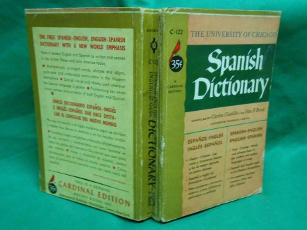 SPANISH DICTIONARY THE UNIVERSITY OF CHICAGO
