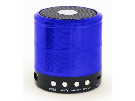SPK-BT-08-B Gembird Portable Bluetooth speaker +handsfree 3W, FM, microSD, AUX, blue