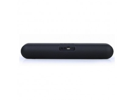 SPK-BT-BAR400L Gembird LED Bluetooth speaker soundbar 2x5W FM, USB, SD, AUX, mikrofon, black