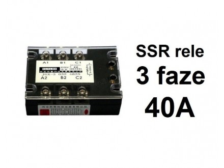 SSR rele - Trofazni - 40A - Solid state