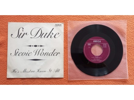 STEVIE WONDER - Sir Duke (singl) Made in Germany
