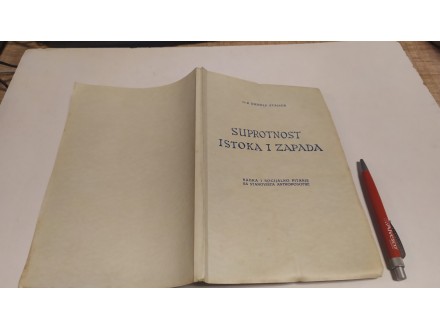 SUPROTNOST ISTOKA I ZAPADA Rudolf Štajner 1937