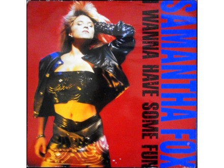 Samantha Fox- I Wanna Have Some Fun LP(MINT,Jive,1988)