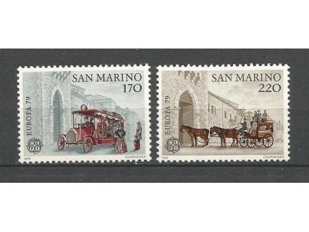 San Marino 1979. EVROPA CEPT cista serija