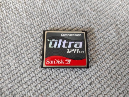 SanDisk Ultra 128mb Compact Flash kartica