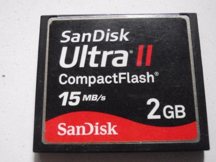 SanDiskII 2GB - Compact Flash CF memorijska kartica