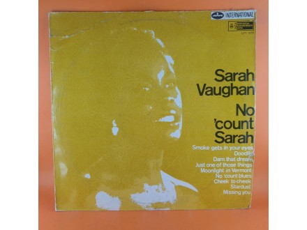 Sarah Vaughan ‎– No Count Sarah, LP