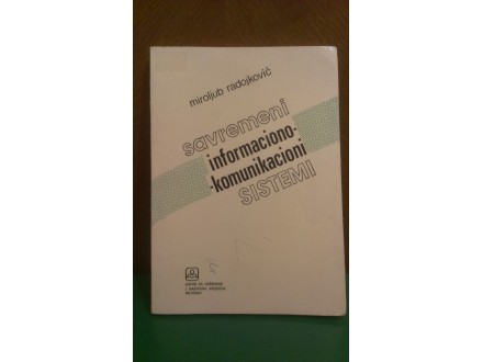 Savremeni informaciono-komunikacioni sistemi Radojković