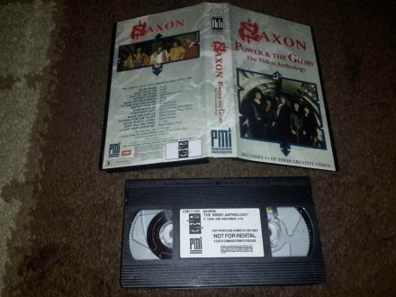 Saxon - Power & the glory, The video anthology VHS