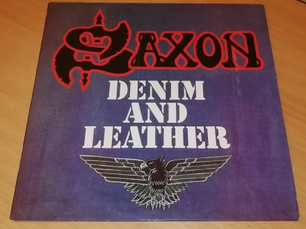 Saxon – Denim And Leather (LP), FRANCE PRESS