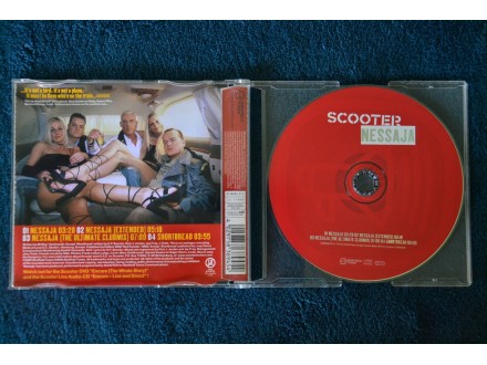 Scooter ‎– Nessaja - CD single