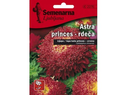 Seme Lepa Kata Princes - crvena - Callistephus chinensis 5 kesica 2276