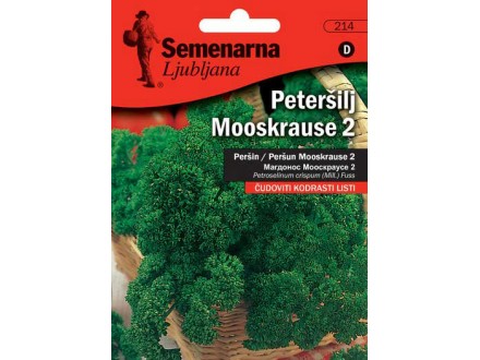 Seme za Peršun - francuski kovrdžavi - 2 kesice Petroselinum crispum (Mill) Nym. 214