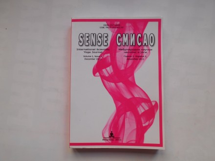 Sense , Smisao br.1/1 međ. naučni časopis o jogi 2011