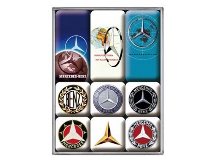 Set Magneta - Mercedes Evolution - Nostalgic Art