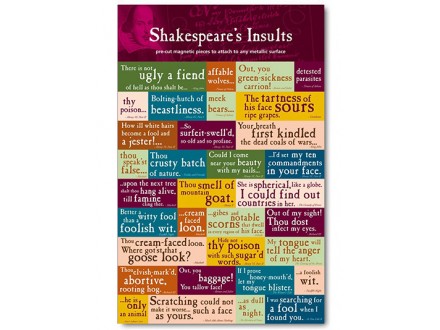 Set magneta 1/33 - Shakespeare Insults