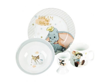 Set za doručak - Disney, Dumbo, Pinocchio, Thrumper &; Bambi - Disney
