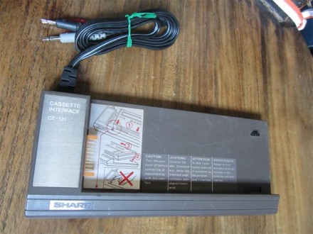 Sharp CE-121 tape interface