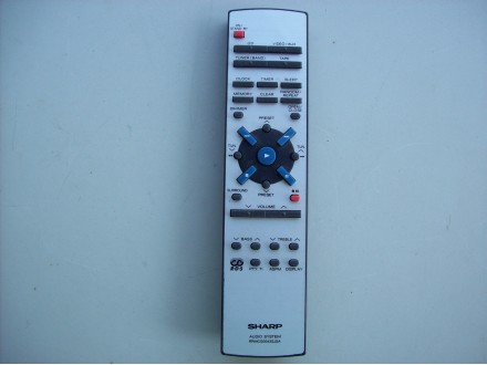 Sharp daljinski  audio sistem  RRMCGOO43SJSA