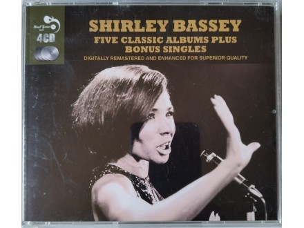 Shirley Bassey ‎– Five Classic Albums Plus Bonus Single