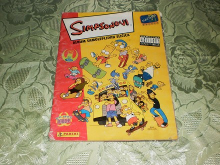 Simpsonovi - Panini - fali 9 slicica