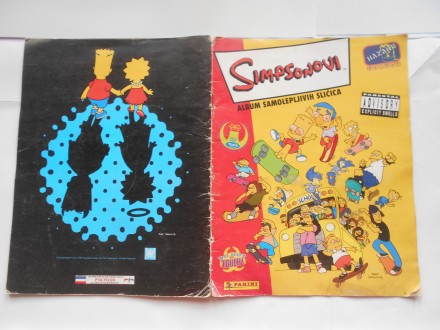 Simpsonovi, album sa sličicama, panini polydor