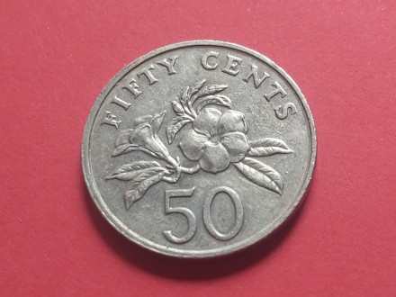 Singapore  - 50 cents 1997 god