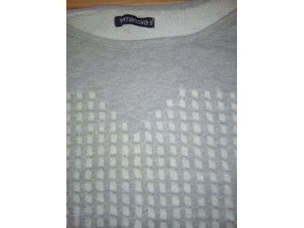 Siva Terranova majica sa srcem -vel.S/M