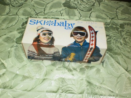 Ski Baby - skijaske naocare iz 1983 godine-Cehoslovacka