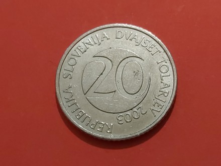 Slovenija  - 20 tolara 2003 god