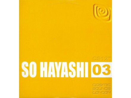 So Hayashi ‎– Take it From The Past