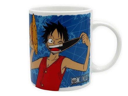 Šolja - One Piece, Luffy and Emblem, 320 ml - One Piece