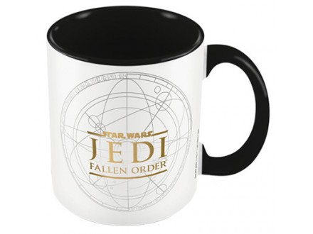 Šolja - Star Wars, Jedi Fallen Order Logo, Black - Star Wars