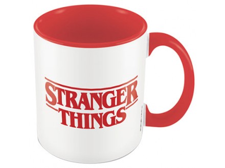 Šolja - Stranger Things, Logo Red Inner Colour - Stranger Things