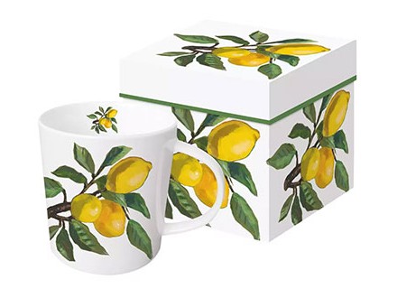 Šolja - Trend, Lemon Musée, White - Jungle