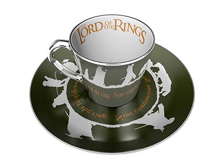 Šolja sa tacnom - LOTR, mirror - Lord of the Rings