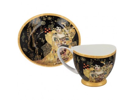 Šolja za espreso sa tacnom - Klimt, Adele Bloch-Bauer, 100 ml - Gustav Klimt