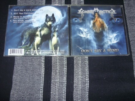 Sonata Arctica – Don`t Say A Word CD EP NB Germany 2004