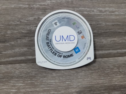 Sony Portable PSP igrica GREAT BATTLES OF ROME UMD CD