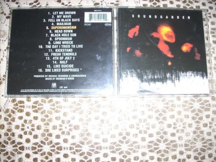 Soundgarden ‎– Superunknown CD A&M Records Europe 1994.