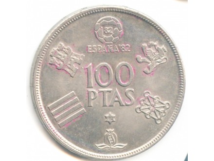 Spanija 100 pesetas 1980