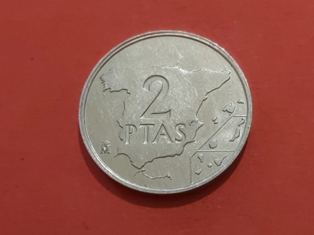 Španija  - 2 pesetas 1984 god