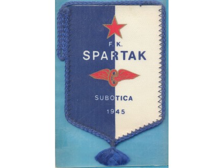 Sport. Zastavica. `FK SPARTAK SUBOTICA`.